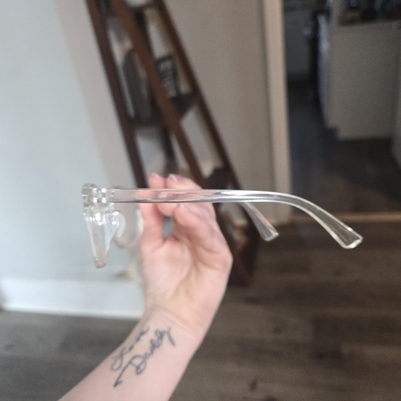 Stylish Green and Clear Blue Light Glasses Set - Picture 3 of 5